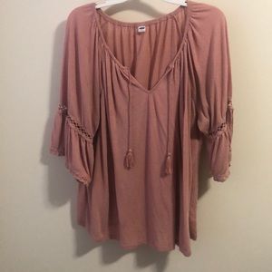Old navy pink blouse